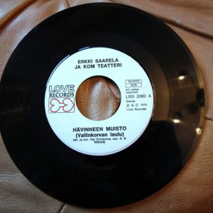 Erkki Saarela, KOM Teatteri, Aaro Kurkela : Hävinneen Muisto/Siirtolaisen Meno