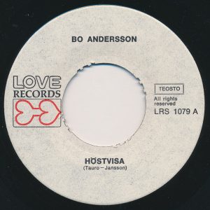 Bo Andersson : Höstvisa