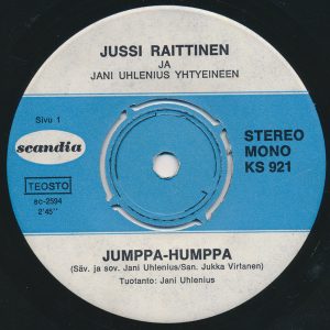 Jussi Raittinen : Jumppa-Humppa / Voimistelutangon Taikaa