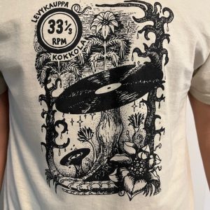 T-paita : Mushroom 33 RPM (sand)