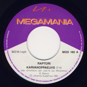 Raptori : Karvanoppaelvis / Sukellus Pumpuliin