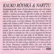 Kauko Röyhkä & Narttu : Tuntemattomalle / Crescendo