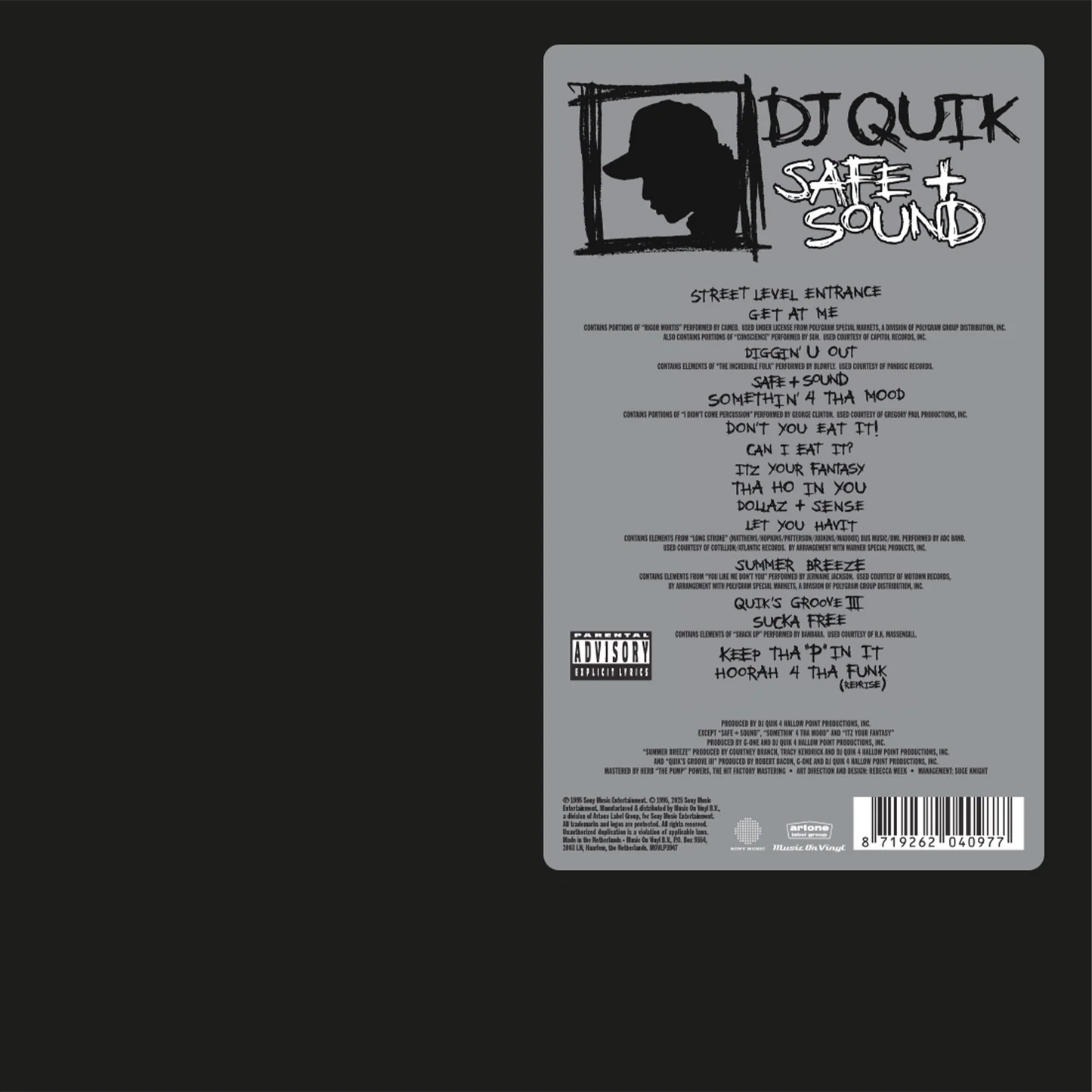 Dj Quik : Safe + Sound